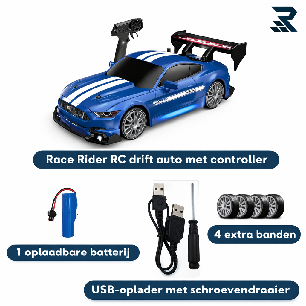 rc drift auto inhoud verpakking