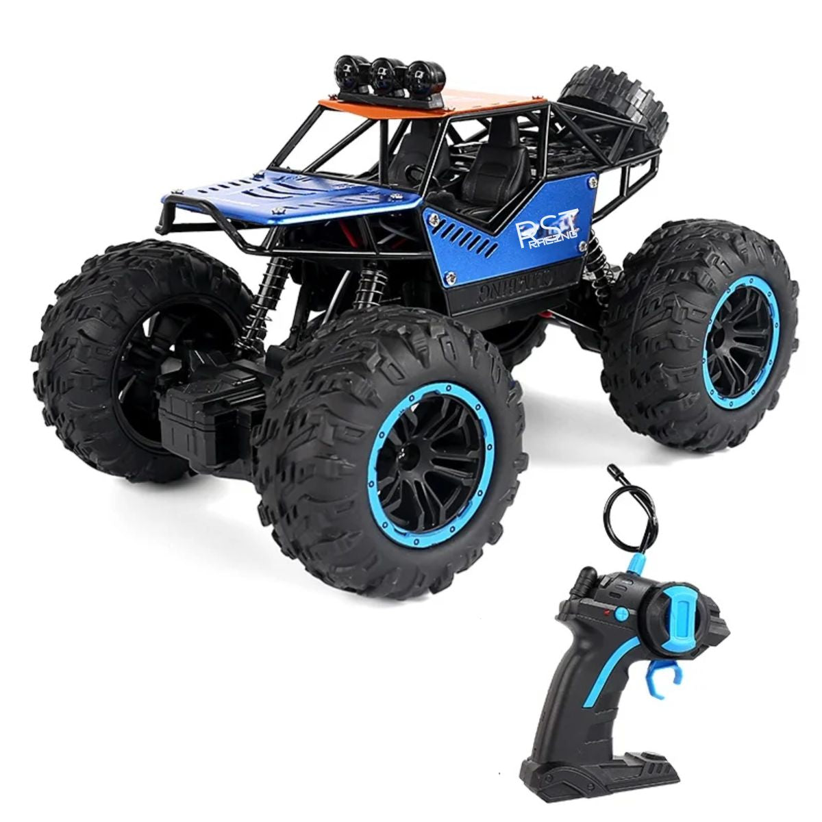 rc monster truck blauw